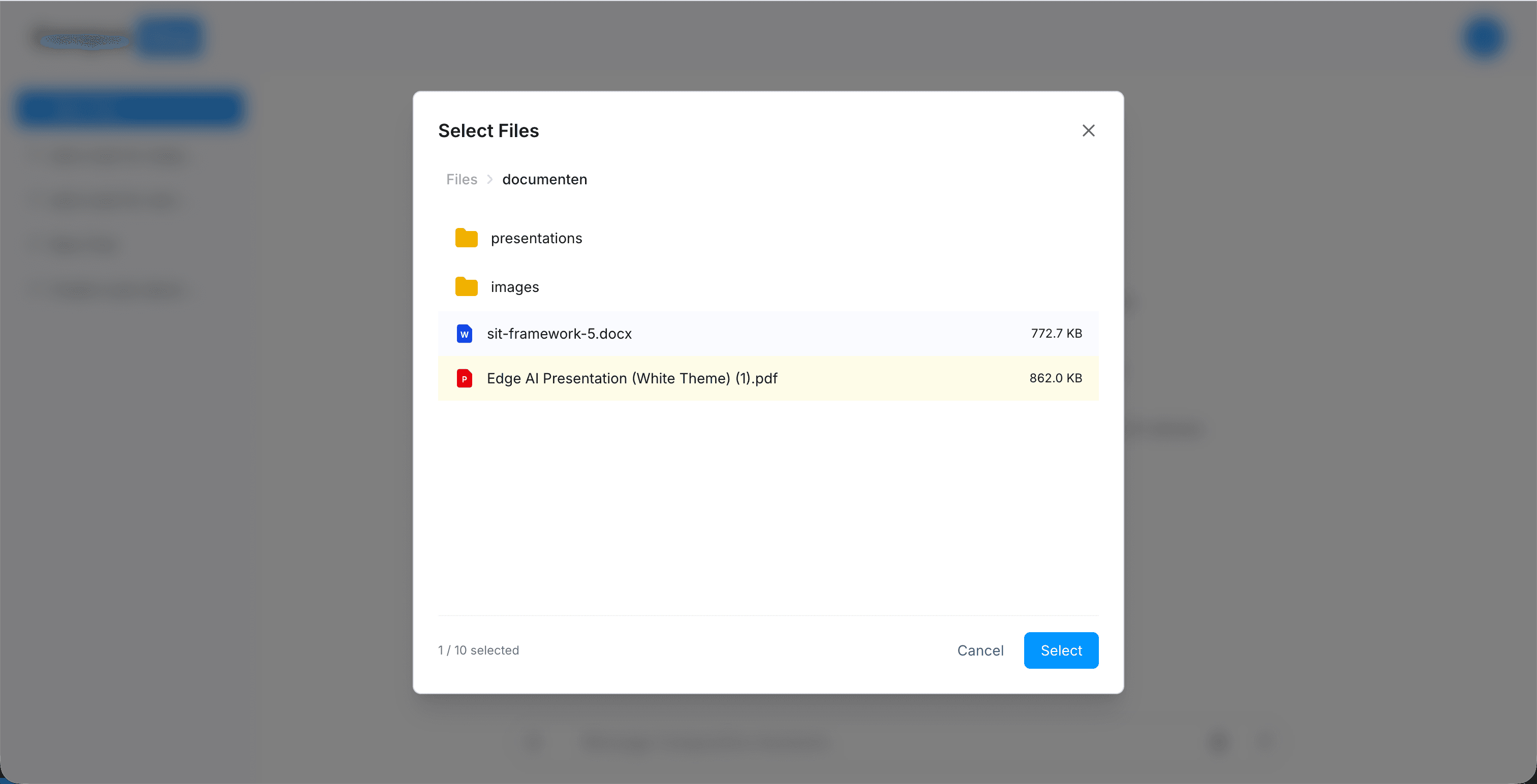 File Picker